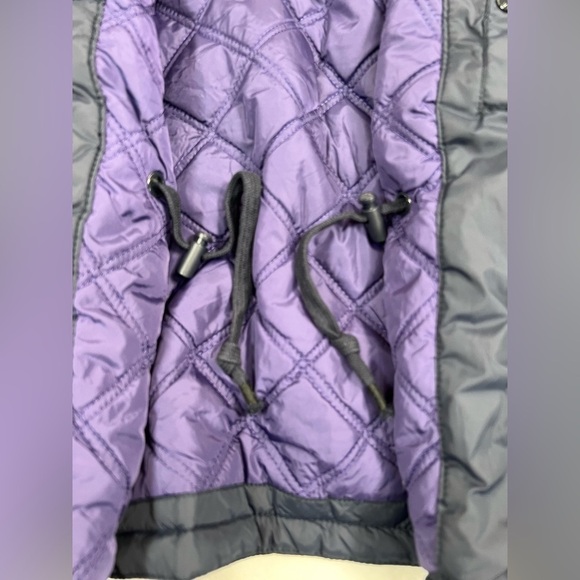 AMERICAN EAGLE OUTFITTERS‎ Utility Quilted Interior Full Zip Jacket Navy Small - Picture 7 of 13